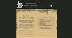 Desktop Screenshot of incahootsbbqandcatering.com